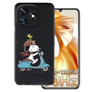 FOR OUKITEL C50 スマホケース耐衝撃TPU背面アイデア黒かわいい柄スマホケースFOR OUKITEL C50 全面保護ケース落下防止( 自転車に乗る犬)