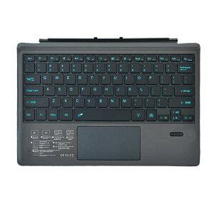 [90���i��]Surface pro3/4/5/6/7 bluetooth �L�[�{�[�h 7�F LED������ ��t�ȒP ������ usb�[�d�� �É� ���C�����X�L�[�{�[�h