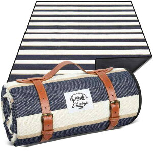 【BEPAL Net掲載品】 レジャーシート ピクニックシート 厚手 2~3人用 150x200cm 大判 コンパクト 防水 おしゃれ Eluvina(エルビナ)