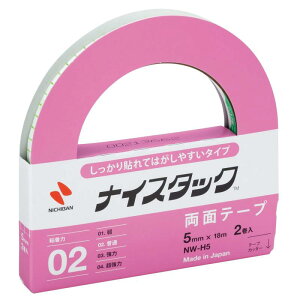 �j�`�o�� ���ʃe�[�v �i�C�X�^�b�N (��������\��Ă͂����₷��) 2���� 5mm×18m NW-H5