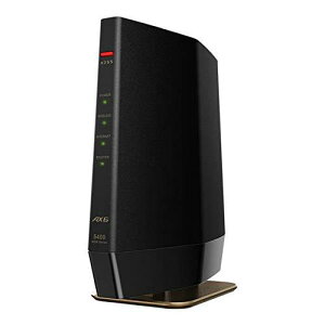 BUFFALO obt@[ LAN[^[ v~Af (Wi-Fi 6(11ax)Ή/Choh 5GHz 160MHzΉ/}bgubN) WSR-5400AX6-MB