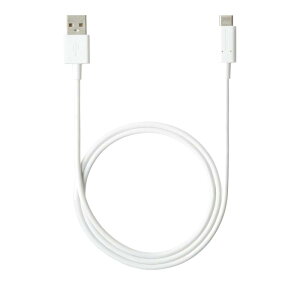 docomo ドコモ純正品 USBケーブル A to C 02 / 1.0m 充電&データ転送対応 Type-Cケーブル ホワイト (AHD59226)