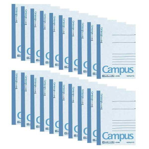 コクヨ ノート キャンパスノート B7 B罫 36枚 20冊セット ノ-231BNX20