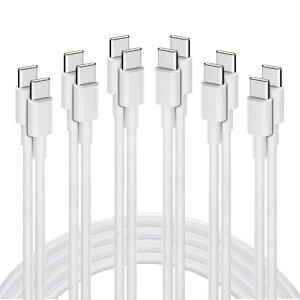 y2024ŐV^z^Cvc P[u 6{Zbg 1M x 6 USB Type C P[u 100W 5A PD QC 4.0Ή }[d f[^] USB CP[u ^CvC [dP[u iPhone15V[Y[dP[u