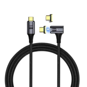 y}Olbg[q2tz USB4 }Olbg[dP[u T_[{g4Ή Type-C 2m 100WΉ fo 8K@60Hz USB4.0 Mac ProΉ Thunderbolt 4/3 ʌ݊