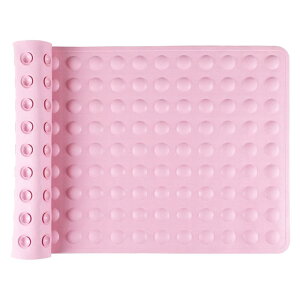 IRETION お風呂 すべり止めマット 浴槽 40×70cm 天然ゴム製 お風呂マット 介護 転倒防止 吸盤付き 柔らかい