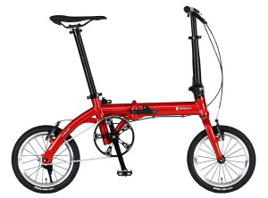 RENAULT(ルノー) PLATINUM LIGHT6 超軽量6.8kg 14インチ 折りたたみ自転車 アルミフレーム 超小型 LIGHTシリーズ最軽量クラス チェーンホイル47T/フリーホイル11T 脱着式クイックアルミペダル装備 11285