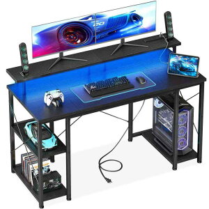 AODK Q[~OfXN p\RfXN RZgLEDt  pcfXN 140/160cm bNj^[t ׋ Q[fXN computer desk [NfXN ItBXfXN  E