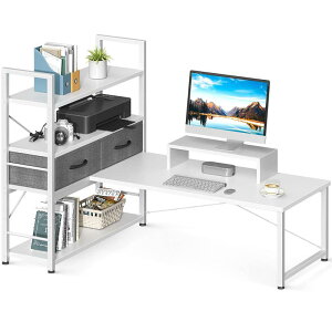 ODK ���[�f�X�N �Q�[�~���O�f�X�N ��120cm �����o���t�� ���j�^�[��t�� pc�f�X�N �f�X�N ���[�^�C�v 4�i���[���b�N�t�� ���E����ւ��Ή� ���[�e�[�u�� �ȃX�y�[�X �ݑ�Ζ� �� �������