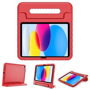 ProCase iPad 11����/10���� �P�[�X iPad�iA16�j11�C���` 2025/10.9�C���` 2022�ʗp �ϏՌ��� �n���h���ƃL�b�N�X�^���h�t�� �y�ʃo���p�[�P�[�X