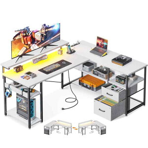 AODK �p�\�R���f�X�N ��135cm �����o��2�t�t�� �R���Z���g�t�� ���j�^�[��t�� �Q�[�~���O�f�X�N l���f�X�N �f�X�N �� pc�f�X�N ?�q computer desk �G�����f�X�N ���[ �R�[�i�[�f�X�N �I�t�B�X�f�X