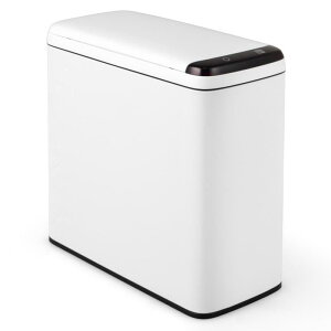 Giantex �S�~�� �ӂ��t�� �����J�� �Z���T�[�t�� ����7.5L �d�r�� ��15x���s��31.5x����31.5cm ���L�܃R���p�[�g�t�� ������� �_�X�g�{�b�N�X �\�t�g�N���[�Y �_�X�g�{�b�N�X �����S�~�� �É� ��