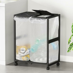 TTWO �S�~�܃z���_�[ 45L×2���� ���܁EU�^�ܗ��Ή� �_�X�g���S�� �����O�i����10~55L�ܑΉ� ��W48×D32.5xH65cm �S�~�܃X�^���h ���ʃS�~�� �o�܃z���_�[ ���W�܃X�^���h ��e�� �W���S�~���S��