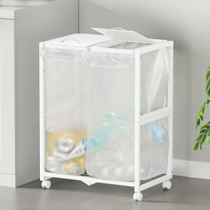 TTWO �S�~�܃z���_�[ 45L×2���� ���܁EU�^�ܗ��Ή� �_�X�g���S�� �����O�i����10~55L�ܑΉ� ��W48×D32.5xH65cm �S�~�܃X�^���h ���ʃS�~�� �o�܃z���_�[ ���W�܃X�^���h ��e�� �W���S�~���S��