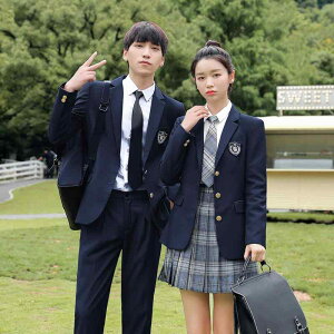 school uniform suit class uniform high school students spring autumn academy style graduation middle school students JK uniform