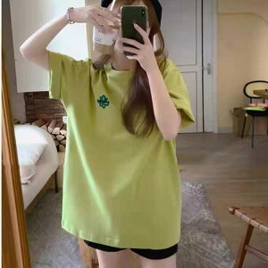 T�V���c ���� camisetas imprime grande fleur dos imprime t-shirt ample unisexe couple demi-manches tendance 2024 ete blanc