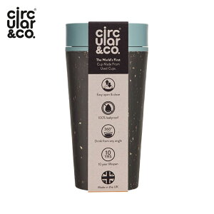 Circular Cup 12oz / 340ml �u���b�N&�u���[ �J�b�v �^���u���[ �����^�� �W�t�� �����^�b�` ������� �R�[�q�[ �}�O ���� �A�E�g�h�A �A���G��