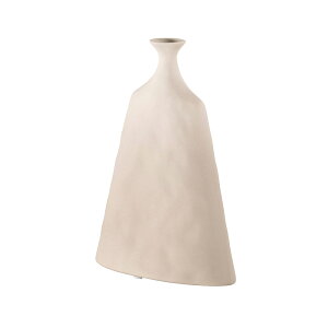 花瓶 フラワーベース 陶器 焼き物 手仕事 陶磁器 焼物 おしゃれ 北欧風 モダン 高級感 リビング ダイニング 寝室 玄関 インテリア 花器 ベージュ ナチュラル かわいい インテリア雑貨 ペール
