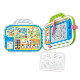 ジョイパレット(JOYPALETTE) ワンワンとぽぅぽ NEW! クイズにおえかき! ミュージック! タッチでおしゃべりレッスンバック