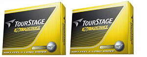 ブリヂストン ゴルフボール ツアーステージ エクストラディスタンス イエロー2ダースセット(24球入)