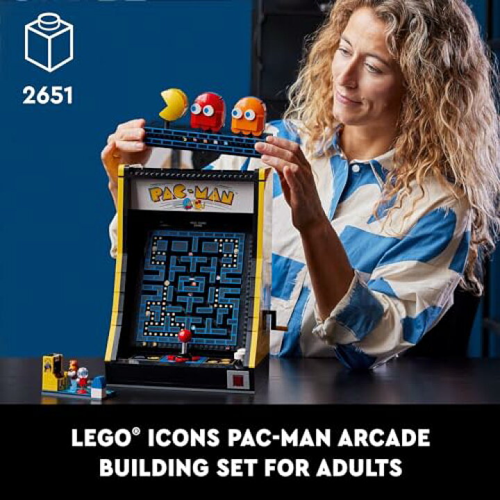 楽天市場】レゴ(LEGO) アイコン ゲームセンターマシン パックマン  