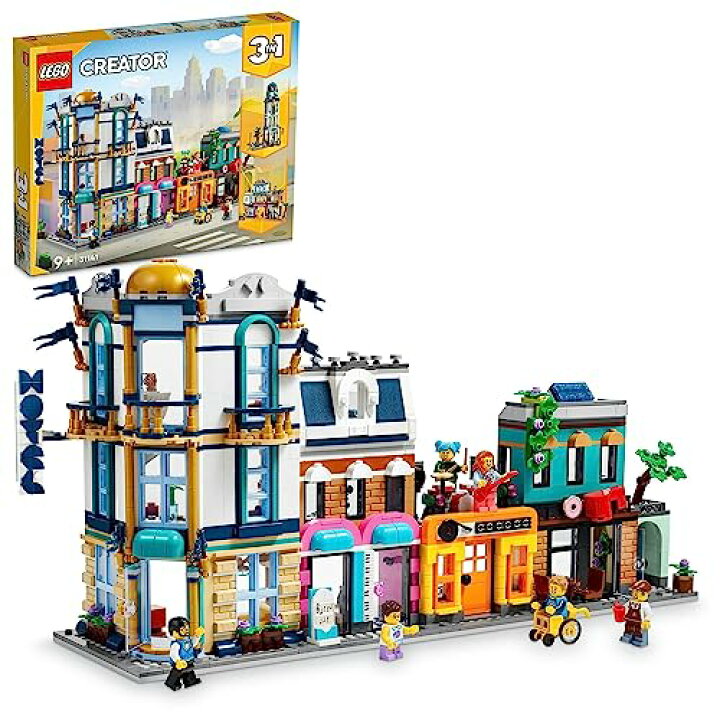 楽天市場】レゴ(LEGO) クリエイター 大通り 31141 おもちゃ ブロック 