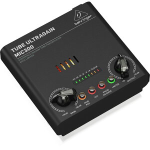 Behringer �^��ǃ}�C�N�v���A���v 12AX7�^��Ǔ��� ���~�b�^�[/48V�t�@���^��/Phase�X�C�b�`/20dB PAD�X�C�b�`����
