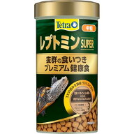 テトラ (Tetra) レプトミンスーパー中粒 80G 食いつき カメのプレミアム健康食 天然原料のみ使用の安心フ…