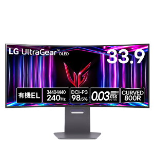 yVGP2024 Summer Q[~O/܁zLG Q[~O j^[ UltraGear OLED 34GS95QE-B 33.9C
