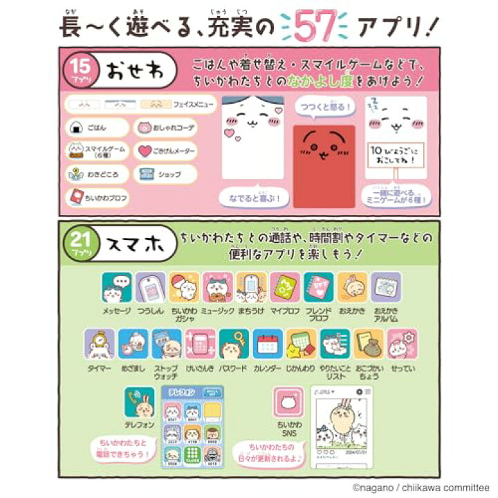 楽天市場】[バンダイ(BANDAI)] ちいかわフォン【日本おもちゃ大賞2024 
