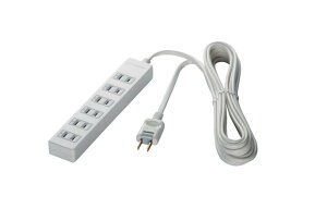 �o�b�t�@���[ BUFFALO 2�s���d���^�b�v 6�� ���T�[�W�K�[�h 1m �z���C�g BSTAPSG2610WH