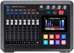 TASCAM(^XJ) Mixcast 4 |bhLXg/USBI[fBIC^[tF[X BluetoothM Youtube Vt