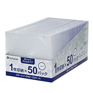 Verbatim o[xC^ BD/DVD/CDP[X 50 XP[X(5mm )  CPSSC50