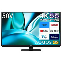 楽天市場】シャープ sharp 4t-c50bn1 4k液晶テレビ aquos [50v型の通販