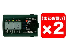 KORG 三味線 専用チューナー 調べ WT-30S 2個セット