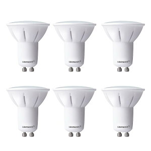 LED�d�� GU10���� 5W 50W�n���Q������ 6�Z�b�g �������F �X�}�[�g�d�� �d���F �����F �����F 2700K-6500K ���i�K���� �����F�� Ra85 �ȃG�l ������ 110V-120V �_�E�����C�g �X�|�b�g���C�g �V��Ɩ� ��
