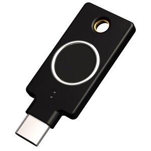 �w��F�؃Z�L�����e�B�L�[ USB-C Type-C FIDO2 FIDO U2F�Ή� ���̔F�� 2�v�f�F�� 2�i�K�F�� ���ϋv �ϏՌ� �h�� IP68 �L�[�z���_�[�^ ���O�C�� �F�؃f�o�C�X PC �^�u���b�g �m�[�g�p�\�R���p