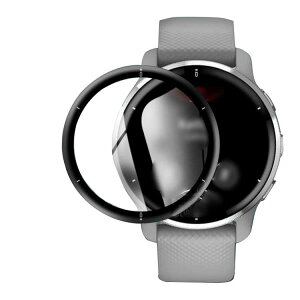 �X�}�[�g�E�H�b�`�ی�t�B���� Garmin Venu 2 Plus�p �����K���X �t���ی�v���e�N�^�[ �S�ʕی� ���h�~ �d�x9H 2.5D ���E���h�G�b�W���H ���˖h�~ �����ߗ� �t���ی�V�[�g ��ʕی� �A�N�Z�T��