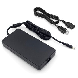 ACアダプター 240W DELL用 充電器 19.5V 12.3A 7.4mm×5.0mm センターピン付き 急速充電 スリム 軽量 PC難燃素材 青色LEDインジケーター ノートパソコン 互換電源アダプタ 変換プラグ 電源コード付き Ali