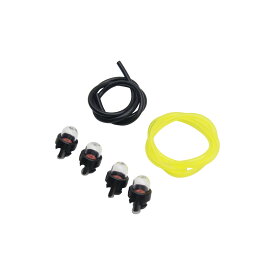 チェンソー用プライマー電球 燃料ラインセット 互換品 燃料ホース 燃料フィルター付き 交換用パーツ チェーンソー ブロワー 草刈機 刈払機 メンテナンス用品 汎用 修理部品 燃料供給シス