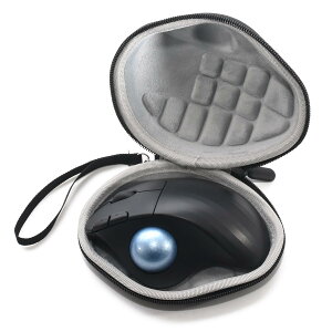 �}�E�X�P�[�X �g���b�N�{�[���p ���[�P�[�X �n�[�h�^�C�v Logitech MX Ergo M575GR M575S �Ή� �Ռ��z�� �ی�P�[�X �����^�� ���s �I�t�B�X �}�E�X���[�P�[�X �g���x���|�[�` �������� �ϏՌ� ��v