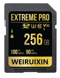 WEIRUIXIN 256G SDJ[h 4kΉ SDJ[h(ő]x100MB/s) ωxAh ώ X Ódϐ ] {10NK
