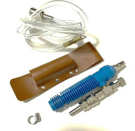 個人用冷却器 クールベスト 冷却チューブ 熱中症対策 暑さ対策 溶接作業 現場作業用 本体カバー付き エアーコンプレッサー接続型 調整ノズル付き 体感温度低下 フリーサイズ 鉄鋼 窯業 屋