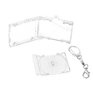 �~�j�`���A�A���o�� �L�[�z���_�[ �A�N���� ���� ��P�[�X DIY ���� ���y CD �y���_���g �~�j�T�C�Y 53×45×8mm �r�[�Y�`�F�[���t�� �L�O�i ������ �O�b�Y�쐬 �I���W�i�� �A�N�Z�T���[�p�[�c