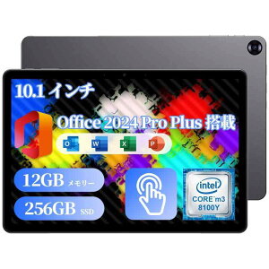2in1 ^ubg PC 10.1^ 8Core m3 12GB [ 256GB SSD Office 2024 p\R Windows 11 Pro 1280×800EIPSE^b`pl 2.4G/5G Wi-Fi WebJ