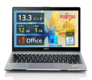 xm ɌyɔFUJITSU LIFEBOOK U938 13.3^FHD(1920x1080) / Win11 / 8Core i5-8250U(1.6GHz) / 8GB / SSD 128GB / WebJ/HDMI/Of