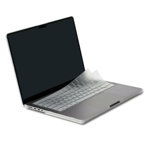 moshi Clearguard (MacBook Air 13.6インチ (M2/M3)、15インチ (M2/M3)、Pro 14インチ(M1/M2/M3)、16インチ(M1/M2/M3)対応 キーボードカバー)