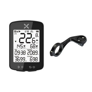 XOSS サイクルコンピュータ GPS サイコン 2.2インチ Type-C充電 28稼働時間 IPX7防水 キャットアイ サイクルコンピュータ ANT+ Bluetooth対応 自転車スピードメーター バッテリー内蔵 ワイヤレス 無線