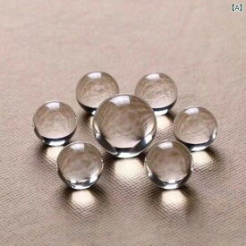 置物 生活雑貨 クリスタルボール 透明 ガラス玉 水晶玉 インテリア オブジェ 卓上 玄関 リビング デスク 飾り 装飾 撮影 道具 シンプル ベーシック スタンダード きれいめ