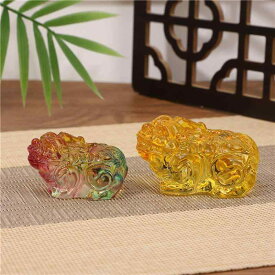 置物 生活雑貨 貔貅 ヒキュウ 縁起物 風水 開運 金運 招福 インテリア オブジェ 飾り物 玄関 リビング 卓上 お祝い 贈り物 ギフト プレゼント 厄除け 幸運 幸福 商売繁盛 シンプル ベーシック スタンダード 定番